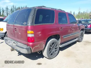 2001 Chevrolet Tahoe LS with VIN 1GNEK13T61J251300, listed as a IAAI auction lot 42071879 with 193,300 mi miles. Bid and sale history available at carsss.com. Image 4.