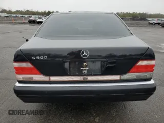 1999 Mercedes-Benz S-Class with VIN WDBGA51G5XA422062, listed as a Copart auction lot 83805544 with 198,439 mi miles and Salvage Title. Bid and sale history available at carsss.com. Image 6.