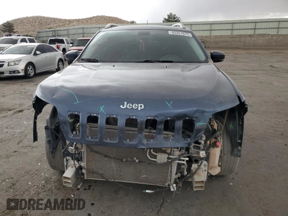 2020 Jeep Cherokee Limited with VIN 1C4PJLDB6LD653714, listed as a Copart auction lot 55351075 with 143,121 mi miles and Salvage title. Bid and sale history available at DreamBid. Image 5.