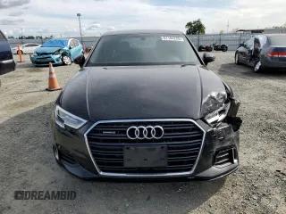 2017 Audi A3 Sedan Premium with VIN WAUB8GFF5H1019443, listed as a Copart auction lot 51184725 with 108,134 mi miles and Salvage Title. Bid and sale history available at carsss.com. Image 5.