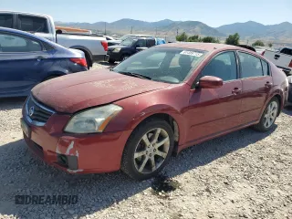 2007 Nissan Maxima SE with VIN 1N4BA41E97C813584, listed as a Copart auction lot 61489715 with 149,488 mi miles and Salvage title. Bid and sale history available at DreamBid. Image 1.