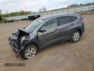 2014 Honda CR-V EX z VIN 5J6RM4H57EL084028, wystawiony jako Copart lot #56505445 z przebiegiem 116 162 mil mil oraz Szkody całkowita. Historia ofert i sprzedaży dostępna na DreamBid. Obrazek 1.