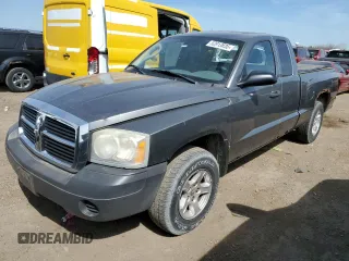 2007 Dodge Dakota ST with VIN 1D7HE22KX7S250560, listed as a Copart auction lot 52913835 with 91,107 mi miles and Clean Title. Bid and sale history available at carsss.com. Image 1.