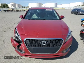 2016 Hyundai Sonata Hybrid Limited with VIN KMHE34L11GA009587, listed as a Copart auction lot 48520245 with 78,609 mi miles and Salvage Title. Bid and sale history available at carsss.com. Image 5.