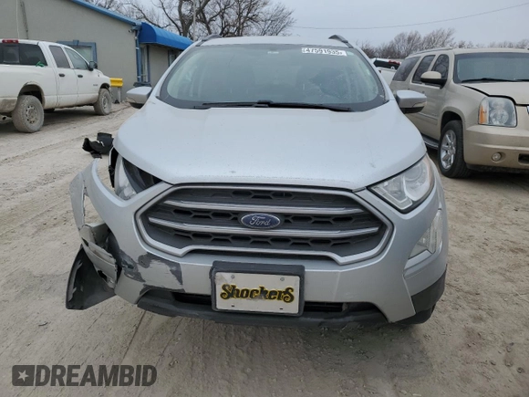 2020 Ford EcoSport SE z VIN MAJ3S2GE5LC367974, wystawiony jako Copart lot #47591935 z przebiegiem 71 708 mil mil oraz Szkoda całkowita • Salvage title. Historia ofert i sprzedaży dostępna na DreamBid. Obrazek 5.
