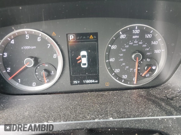 2015 Hyundai Sonata Sport z VIN 5NPE34AB1FH074866, wystawiony jako Copart lot #56642235 z przebiegiem 118 094 mil mil oraz Szkoda całkowita • Salvage title. Historia ofert i sprzedaży dostępna na DreamBid. Obrazek 9.