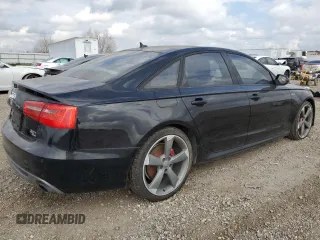 2014 Audi A6 3.0T Prestige with VIN WAUHGAFC5EN125377, listed as a Copart auction lot 44067455 with 128,309 mi miles and Clean Title. Bid and sale history available at carsss.com. Image 3.