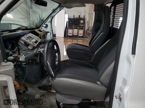 2024 Chevrolet Express Cargo with VIN 1GCWGAFP0R1158491, listed as a Copart auction lot 54743335 with Not provided miles and Clean title. Bid and sale history available at DreamBid. Image 7.