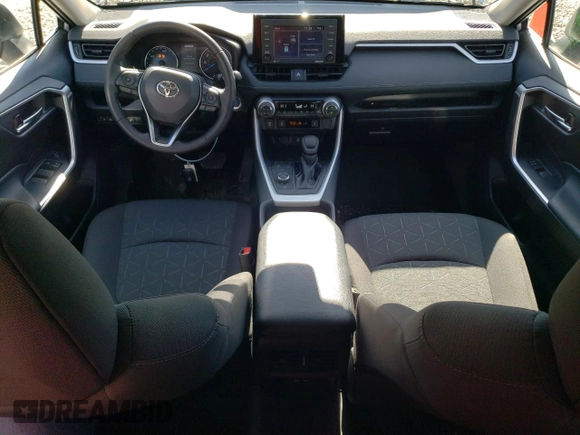 2022 Toyota RAV4 Hybrid XLE with VIN 4T3RWRFV9NU076543, listed as a Copart auction lot 50196835 with 42,506 mi miles and Salvage Title. Bid and sale history available at carsss.com. Image 8.