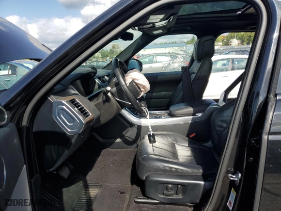 2019 Land Rover Range Rover Sport HSE with VIN SALWR2RV4KA842291, listed as a Copart auction lot 73925964 with 0 mi miles and Salvage Title. Bid and sale history available at carsss.com. Image 7.
