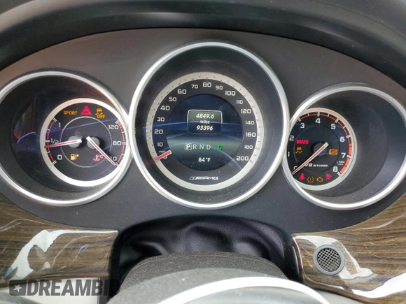 2015 Mercedes-Benz CLS-Class CLS 63 AMG S-Model with VIN WDDLJ7GB2FA155636, listed as a Copart auction lot 58945682 with 93,396 mi miles. Bid and sale history available at carsss.com. Image 8.