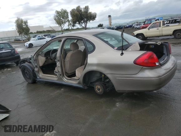 2002 Ford Taurus SE Standard with VIN 1FAFP53U62A152577, listed as a Copart auction lot 51068015 with 28,488 mi miles and Salvage Title. Bid and sale history available at DreamBid. Image 2.
