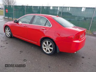 2005 Acura TSX with VIN JH4CL96895C027644, listed as a IAAI auction lot 41956239 with 242,212 mi miles. Bid and sale history available at carsss.com. Image 3.