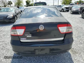 2006 Mercury Milan Premier with VIN 3MEHM08Z66R639100, listed as a Copart auction lot 48761715 with 119,492 mi miles and Salvage Title. Bid and sale history available at carsss.com. Image 6.
