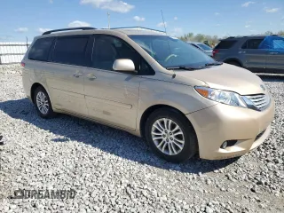 2011 Toyota Sienna XLE AAS with VIN 5TDYK3DC1BS160682, listed as a Copart auction lot 53193325 with 236,653 mi miles and Clean Title. Bid and sale history available at carsss.com. Image 4.