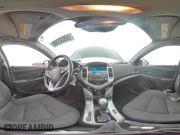 2013 Chevrolet Cruze 1LT with VIN 1G1PC5SB2D7218352, listed as a Copart auction lot 50035185 with 187,293 mi miles and Salvage Title. Bid and sale history available at carsss.com. Image 13.