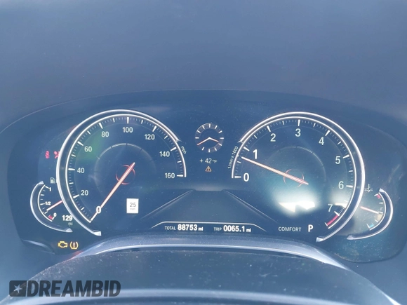 2017 BMW 7 Series 750i with VIN WBA7F0C34HGM21805, listed as a IAAI auction lot 41446797 with 88,753 mi miles and . Bid and sale history available at DreamBid. Image 7.