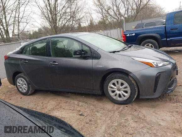 2021 Toyota Prius L Eco with VIN JTDKAMFU6M3140081, listed as a IAAI auction lot 42131187 with 103,973 mi miles and . Bid and sale history available at DreamBid. Image 13.