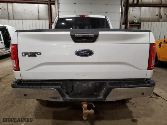 2017 Ford F-150 XL with VIN 1FTFW1EGXHFA66567, listed as a Copart auction lot 46552355 with 116,558 mi miles and Salvage Title. Bid and sale history available at carsss.com. Image 6.