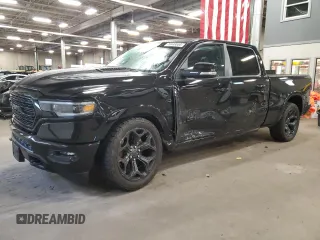 2022 Ram 1500 with VIN 1C6SRFPM1NN345727, listed as a Copart auction lot 79448554 with 41,775 mi miles and Salvage title. Bid and sale history available at DreamBid. Image 1.