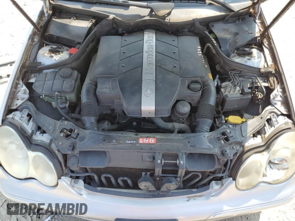 2005 Mercedes-Benz C 320 with VIN WDBRF64J95F557858, listed as a Copart auction lot 68310604 with 162,849 mi miles and Salvage Title. Bid and sale history available at DreamBid. Image 11.