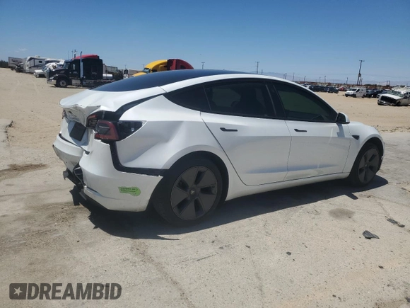 2023 Tesla Model 3 z VIN 5YJ3E1EA7PF549633, wystawiony jako Copart lot #57131325 z przebiegiem 78 113 mil mil oraz Szkoda całkowita • Salvage title. Historia ofert i sprzedaży dostępna na DreamBid. Obrazek 3.
