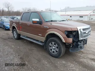 2012 Ford F-150 XL with VIN 1FTFW1ET0CFB70135, listed as a IAAI auction lot 41553865 with 193,381 mi miles. Bid and sale history available at carsss.com. Image 1.