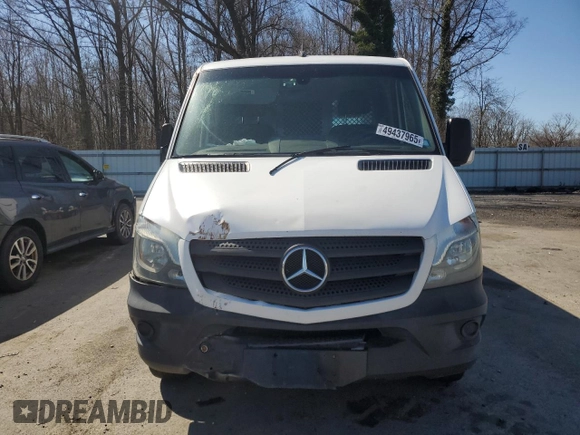 2016 Mercedes-Benz Sprinter Cargo with VIN WD3PE7DD2GP322396, listed as a Copart auction lot 49437965 with 189,127 mi miles and Salvage Title. Bid and sale history available at carsss.com. Image 5.