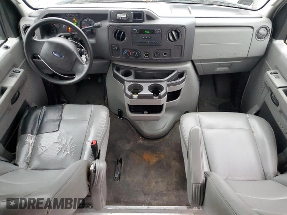2010 Ford Econoline Cargo Commercial with VIN 1FTNE2EW1ADA05296, listed as a Copart auction lot 43125165 with 151,174 mi miles and Clean title. Bid and sale history available at DreamBid. Image 8.