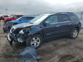 2008 GMC Acadia SLT1 z VIN 1GKER23748J263781, wystawiony jako Copart lot #55318205 z przebiegiem 175 604 mil mil oraz Szkoda całkowita • Salvage title. Historia ofert i sprzedaży dostępna na DreamBid. Obrazek 1.