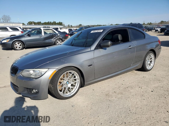 2012 BMW 3 Series 335i xDrive with VIN WBAKF9C58CE859151, listed as a Copart auction lot 48224045 with 0 mi miles and Salvage Title. Bid and sale history available at carsss.com. Image 1.