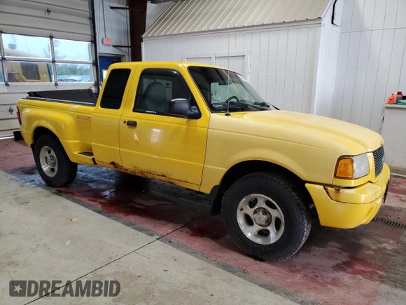 2001 Ford Ranger XL Fleet z VIN 1FTZR15E21TA37171, wystawiony jako Copart lot #58254895 z przebiegiem 121 381 mil mil oraz Czysty tytuł • Clean title. Historia ofert i sprzedaży dostępna na DreamBid. Obrazek 4.