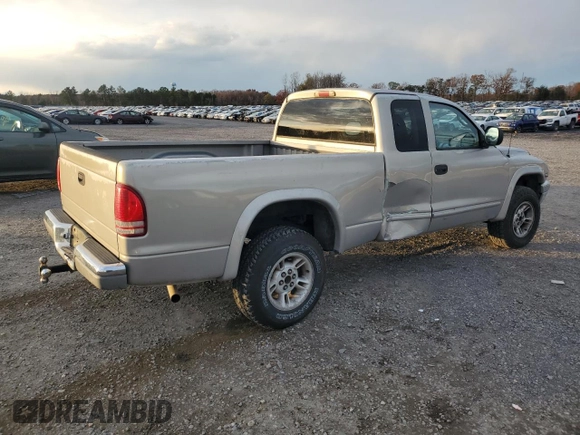 1999 Dodge Dakota SLT with VIN 1B7GG22Y3XS275370, listed as a Copart auction lot 81568994 with 241,945 mi miles and Salvage Title. Bid and sale history available at DreamBid. Image 3.