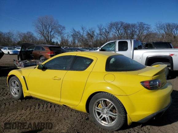 2004 Mazda RX-8 z VIN JM1FE173140109977, wystawiony jako Copart lot #48689145 z przebiegiem 96 086 mil mil oraz Czysty tytuł • Clean title. Historia ofert i sprzedaży dostępna na DreamBid. Obrazek 2.