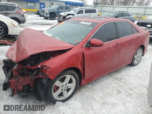 2012 Toyota Camry L with VIN 4T1BF1FK6CU554271, listed as a Copart auction lot 87758195 with Not Provided miles and Salvage Title. Bid and sale history available at DreamBid. Image 1.