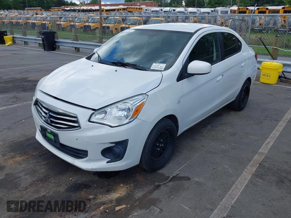 2017 Mitsubishi Mirage ES z VIN ML32F3FJ3HH000535, wystawiony jako IAAI lot #42279044 z przebiegiem 98 289 mil mil oraz . Historia ofert i sprzedaży dostępna na DreamBid. Obrazek 2.