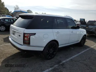 2014 Land Rover Range Rover with VIN SALGR2WF9EA195344, listed as a Copart auction lot 43454555 with 167,010 mi miles and Clean Title. Bid and sale history available at DreamBid. Image 3.