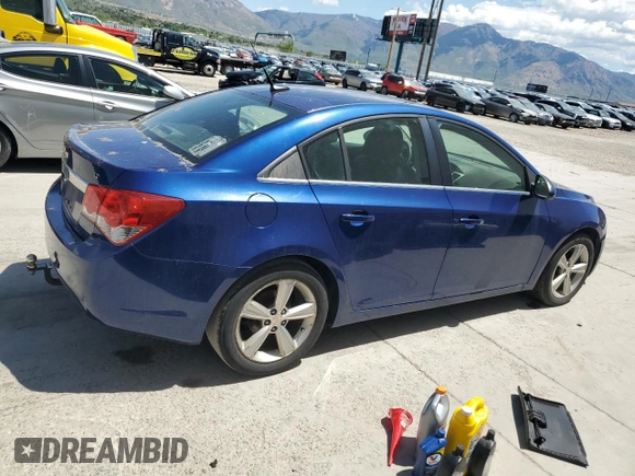 2012 Chevrolet Cruze 2LT with VIN 1G1PG5SC3C7105134, listed as a Copart auction lot 56122275 with 201,018 mi miles and Clean Title. Bid and sale history available at DreamBid. Image 3.