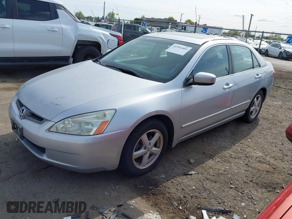 2005 Honda Accord EX z VIN 1HGCM56785A076555, wystawiony jako IAAI lot #41991003 z przebiegiem 239 344 mil mil oraz . Historia ofert i sprzedaży dostępna na DreamBid. Obrazek 2.