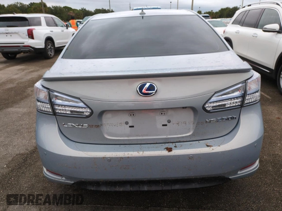 2010 Lexus HS with VIN JTHBB1BA9A2014756, listed as a Copart auction lot 74750524 with Not Provided miles and Non Repairable. Bid and sale history available at carsss.com. Image 6.