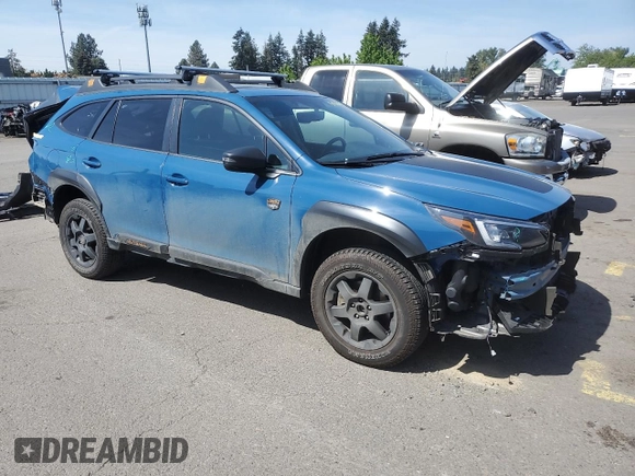2023 Subaru Outback Wilderness с VIN 4S4BTGUD9P3202247, выставлен на аукционе Copart как лот 54360375 с пробегом 25 172 миль миль и Списание • Salvage title. История ставок и продаж доступна на DreamBid. Изображение 4.