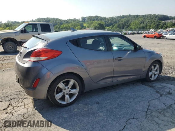 2014 Hyundai Veloster RE:FLEX with VIN KMHTC6AD3EU184418, listed as a Copart auction lot 62078875 with 95,430 mi miles and Clean title. Bid and sale history available at DreamBid. Image 3.