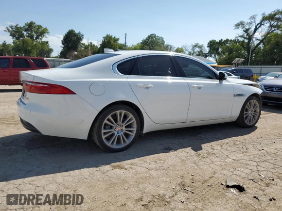 2018 Jaguar XF with VIN SAJBK4FN1JCY62528, listed as a Copart auction lot 67979364 with 46,757 mi miles and Salvage Title. Bid and sale history available at DreamBid. Image 3.