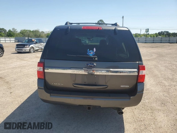 2017 Ford Expedition Max Limited с VIN 1FMJK1KT7HEA61805, выставлен на аукционе Copart как лот 52711135 с пробегом 121 896 миль миль и Списание • Salvage title. История ставок и продаж доступна на DreamBid. Изображение 6.
