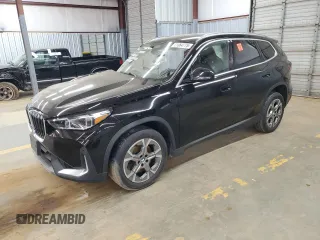2023 BMW X1 xDrive28i with VIN WBX73EF07P5W50437, listed as a Copart auction lot 51064775 with 0 mi miles and Salvage Title. Bid and sale history available at carsss.com. Image 1.