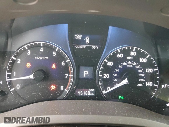 2015 Lexus RX 350 with VIN 2T2ZK1BA7FC179497, listed as a Copart auction lot 45493355 with 45,168 mi miles and Salvage Title. Bid and sale history available at carsss.com. Image 9.