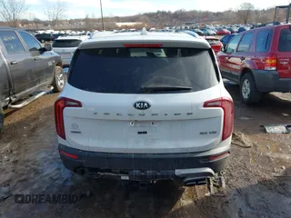 2021 Kia Telluride SX with VIN 5XYP5DHC6MG112193, listed as a IAAI auction lot 41630633 with 52,267 mi miles. Bid and sale history available at carsss.com. Image 17.