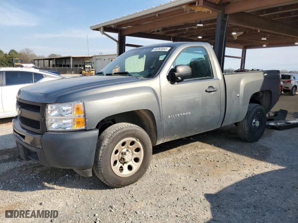2011 Chevrolet Silverado 1500 Work Truck with VIN 1GCNCPEX0BZ148319, listed as a Copart auction lot 49783555 with 176,413 mi miles and Salvage Title. Bid and sale history available at carsss.com. Image 1.