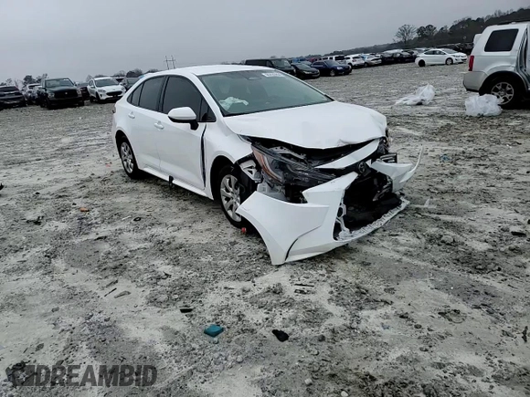 2024 Toyota Corolla LE with VIN 5YFB4MDE5RP159691, listed as a Copart auction lot 85226354 with 14,606 mi miles and Salvage Title. Bid and sale history available at carsss.com. Image 10.