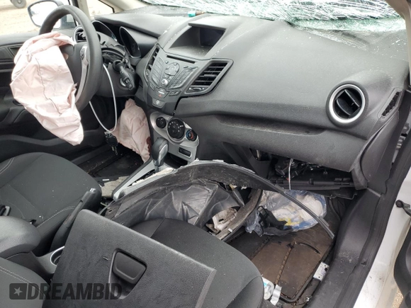 2017 Ford Fiesta SE with VIN 3FADP4BJ5HM121938, listed as a Copart auction lot 53526045 with Not Provided miles and Salvage Title. Bid and sale history available at DreamBid. Image 8.